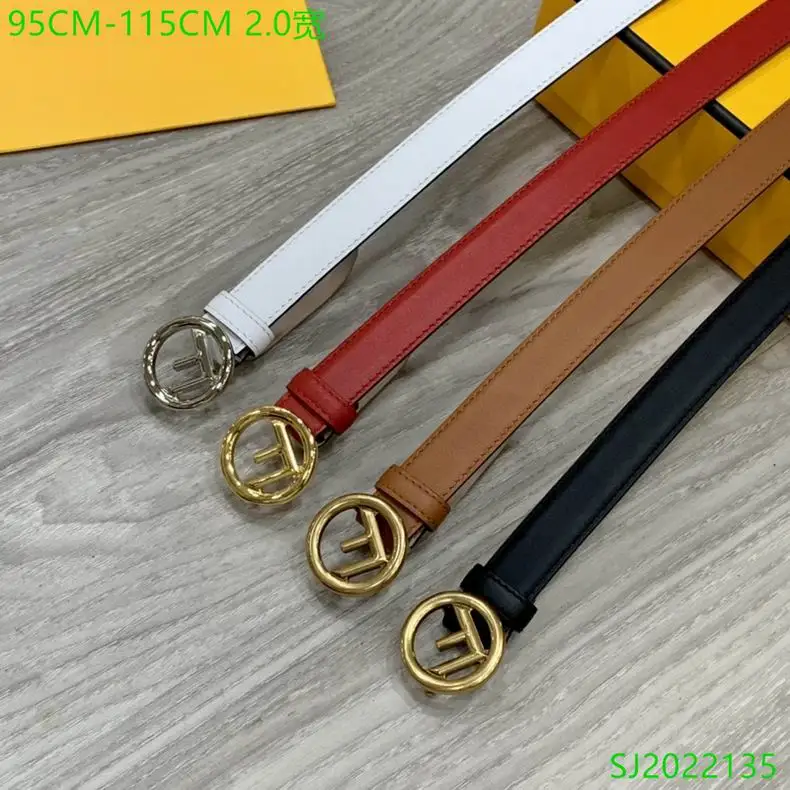 Fendi Belt 20mmX95-115cm 7D06